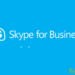 Skype For Business.